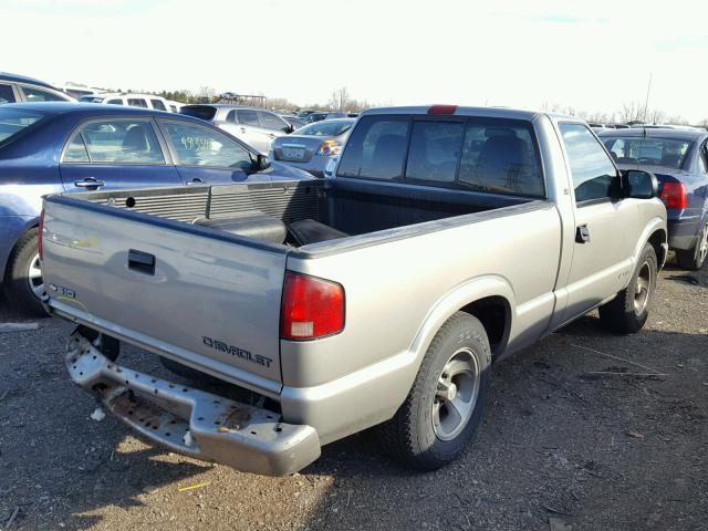 1GCCS14W418243289 - 2001 CHEVROLET S TRUCK S1 TAN photo 4