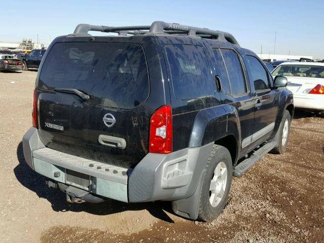 5N1AN08U06C513717 - 2006 NISSAN XTERRA OFF BLACK photo 4