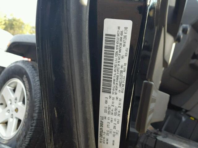 1J4AA2D11AL227398 - 2010 JEEP WRANGLER S BLACK photo 10