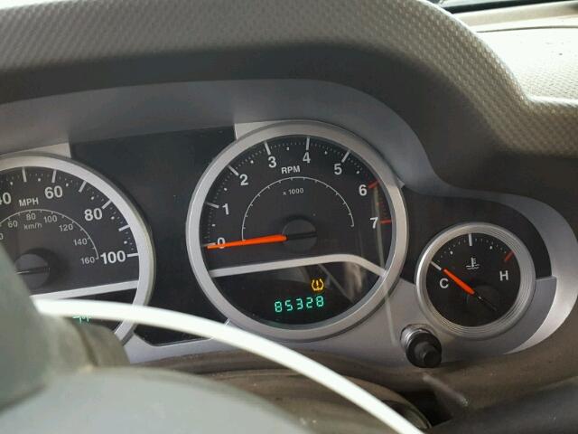 1J4AA2D11AL227398 - 2010 JEEP WRANGLER S BLACK photo 8