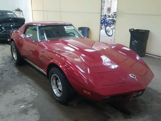 1Z37T3S420002 - 1973 CHEVROLET CORVETTE RED photo 1