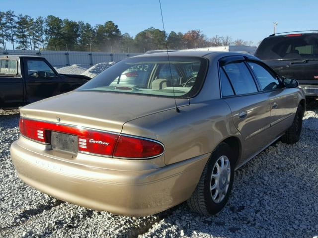 2G4WS52J841177554 - 2004 BUICK CENTURY CU GOLD photo 4