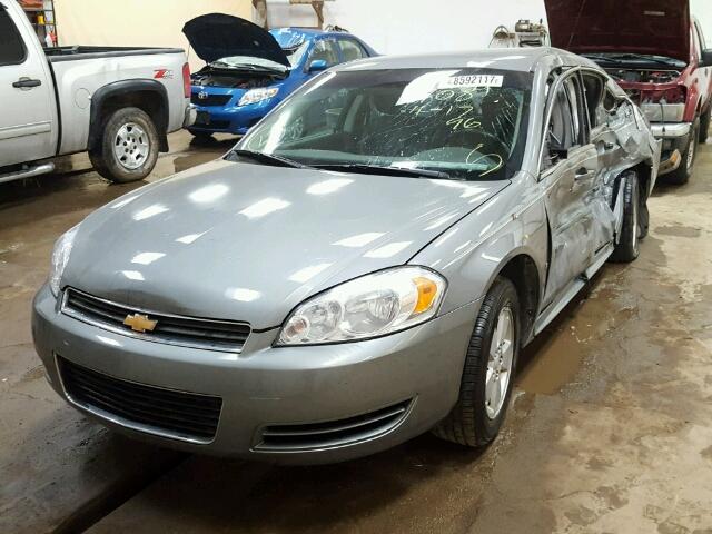 2G1WT57K591259504 - 2009 CHEVROLET IMPALA 1LT GRAY photo 2