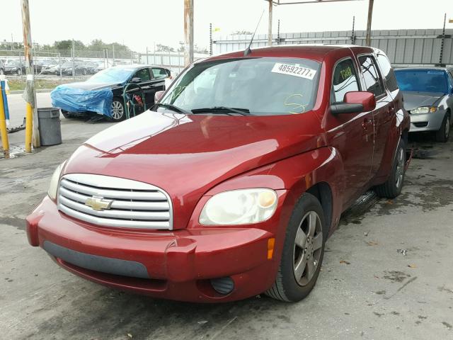 3GNCA23B89S576483 - 2009 CHEVROLET HHR LT BURGUNDY photo 2