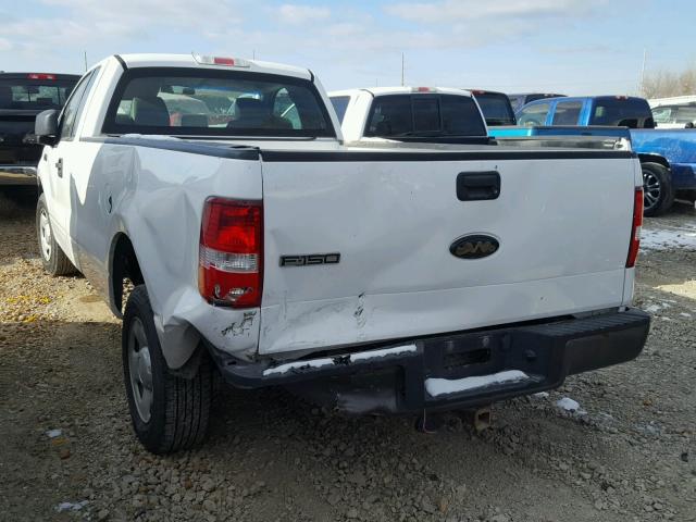 1FTRF12218KD94425 - 2008 FORD F150 WHITE photo 9