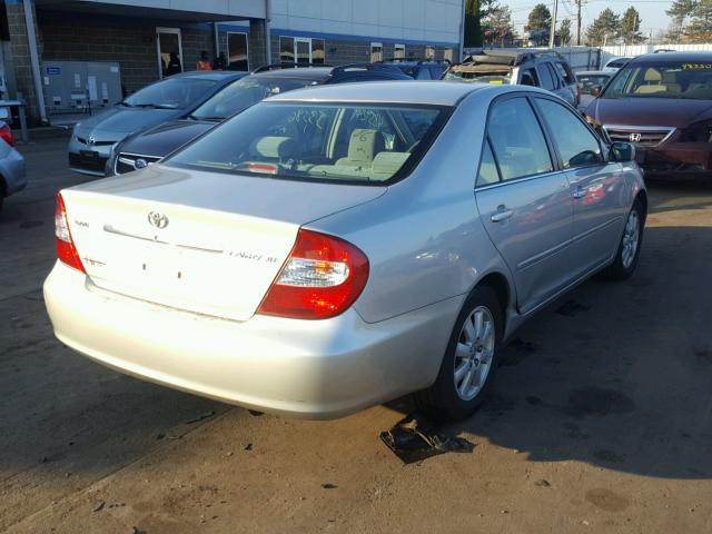 4T1BE30K64U353088 - 2004 TOYOTA CAMRY LE SILVER photo 4