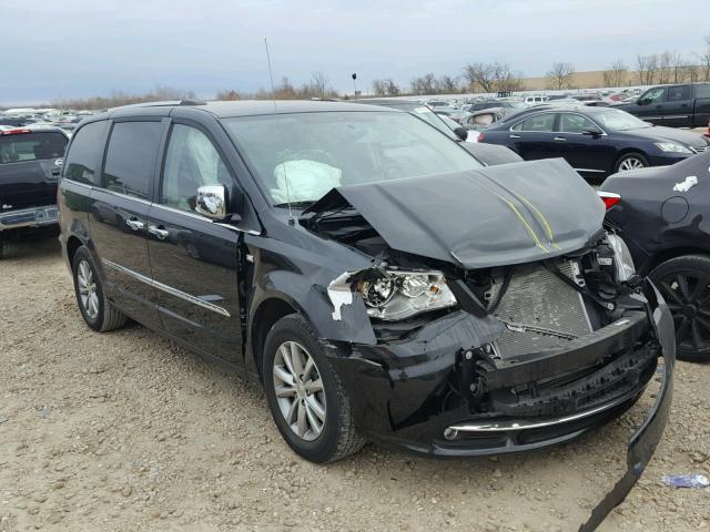 2C4RC1CG0ER470426 - 2014 CHRYSLER TOWN & COU BLACK photo 9