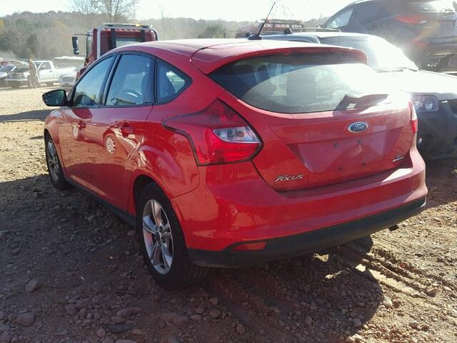 1FADP3K26EL323560 - 2014 FORD FOCUS SE RED photo 3