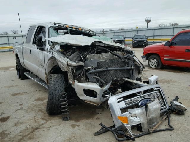 1FT7W2BT0EEB74158 - 2014 FORD F250 SUPER SILVER photo 1