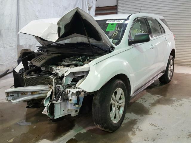 2CNFLCEC9B6262871 - 2011 CHEVROLET EQUINOX LS WHITE photo 2