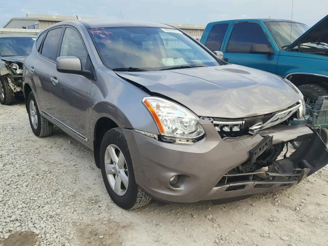 JN8AS5MT1DW538794 - 2013 NISSAN ROGUE S GRAY photo 1