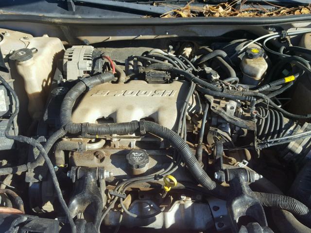 2G1WF52E349119941 - 2004 CHEVROLET IMPALA SILVER photo 7