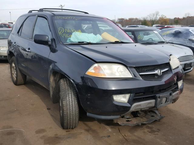 2HNYD18492H512191 - 2002 ACURA MDX BLACK photo 1