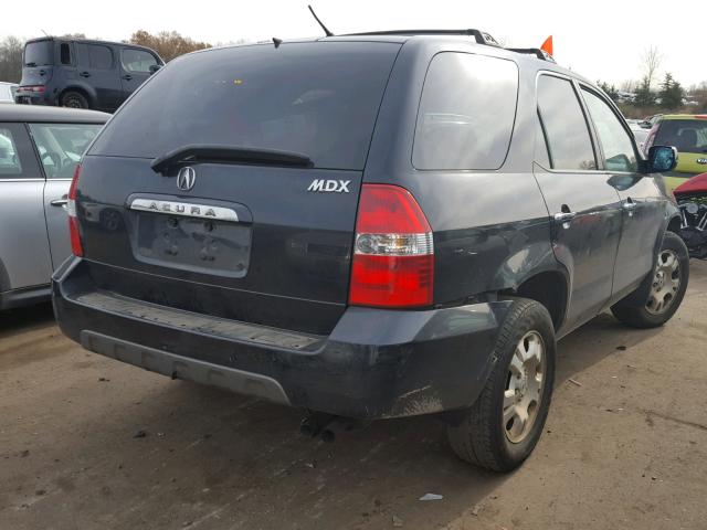 2HNYD18492H512191 - 2002 ACURA MDX BLACK photo 4