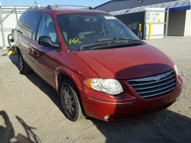 2C8GP64L85R115958 - 2005 CHRYSLER TOWN & COU 红色 照片 1