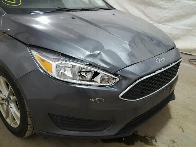 1FADP3K22FL364429 - 2015 FORD FOCUS SE GRAY photo 9