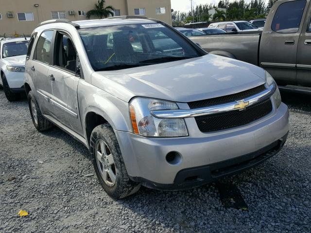 2CNDL13F676053202 - 2007 CHEVROLET EQUINOX LS GRAY photo 1