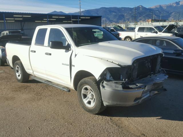 1D3HV18T59S764606 - 2009 DODGE RAM 1500 WHITE photo 1