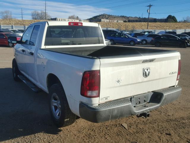 1D3HV18T59S764606 - 2009 DODGE RAM 1500 WHITE photo 3