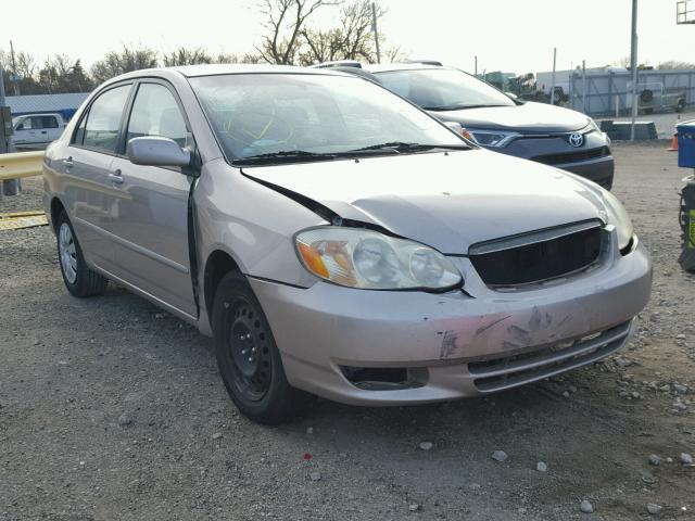 1NXBR32E53Z165561 - 2003 TOYOTA COROLLA CE TAN photo 1