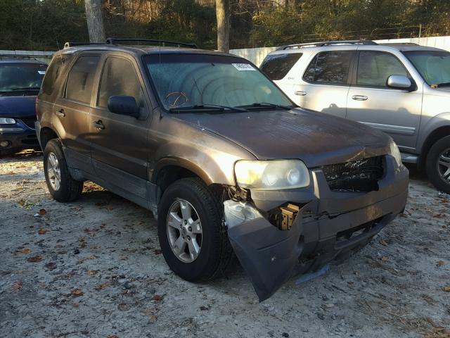 1FMYU93176KD34177 - 2006 FORD ESCAPE XLT BROWN photo 1