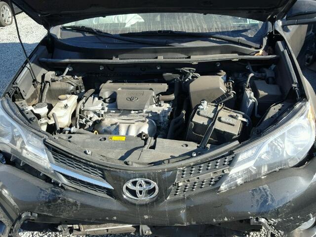 2T3RFREV2DW028964 - 2013 TOYOTA RAV4 XLE BLACK photo 7