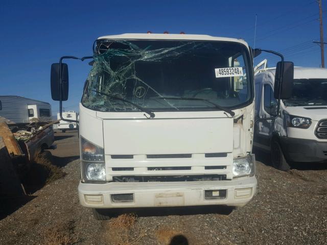 54DC4W1C5DS800540 - 2013 ISUZU NPR HD YELLOW photo 9