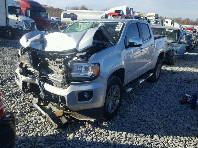 1GTG6DE3XG1138091 - 2016 GMC CANYON SLT GRAY photo 2