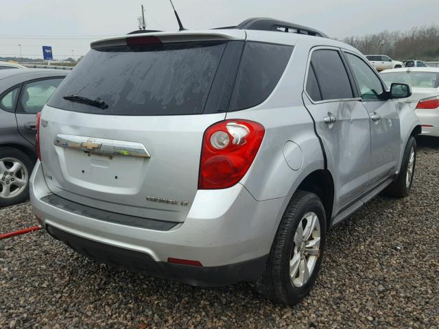 2GNALDEK9C6172169 - 2012 CHEVROLET EQUINOX LT SILVER photo 4