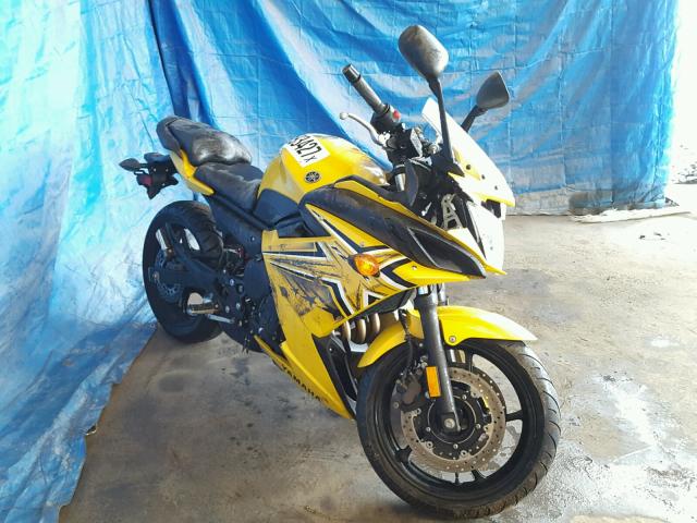 JYARJ18E99A000477 - 2009 YAMAHA FZ6 R YELLOW photo 1