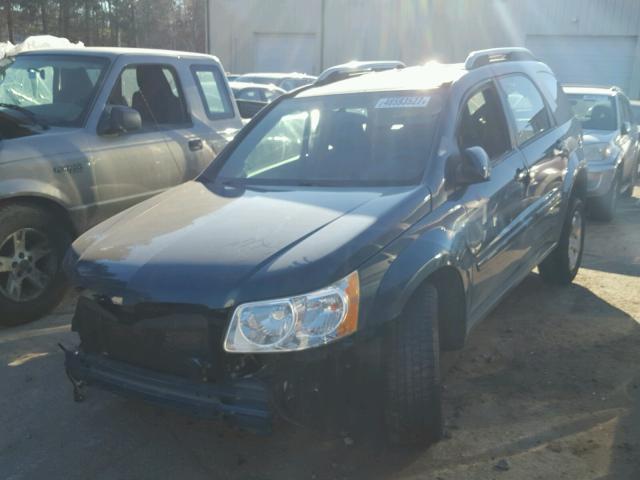 2CKDL73F466199029 - 2006 PONTIAC TORRENT TEAL photo 2