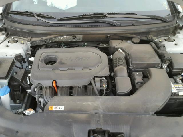 5NPE34AF1FH174548 - 2015 HYUNDAI SONATA SPO SILVER photo 7