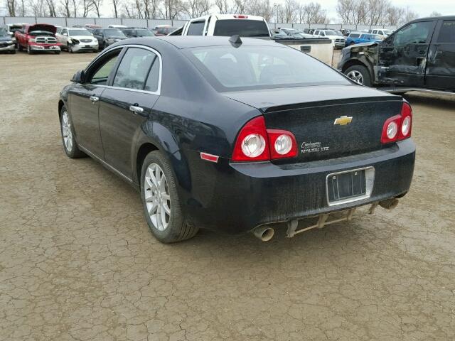 1G1ZG5E79CF152732 - 2012 CHEVROLET MALIBU LTZ 黑色 照片 3