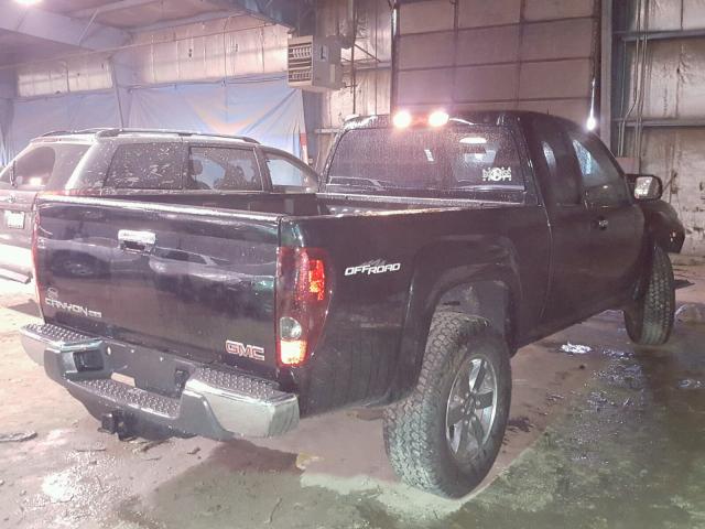 1GTJ5MFE3C8115469 - 2012 GMC CANYON SLE BLACK photo 4