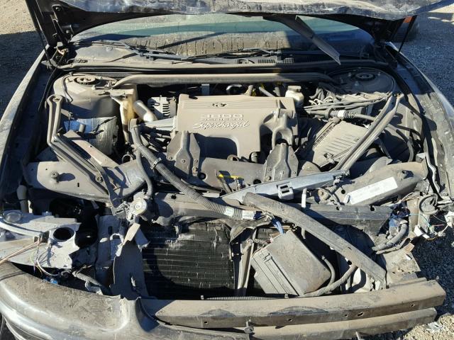 2G4WF551821104228 - 2002 BUICK REGAL GS BLACK photo 7