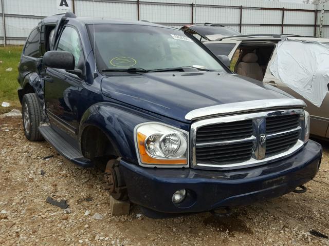 1D8HB58286F181226 - 2006 DODGE DURANGO LI BLUE photo 1