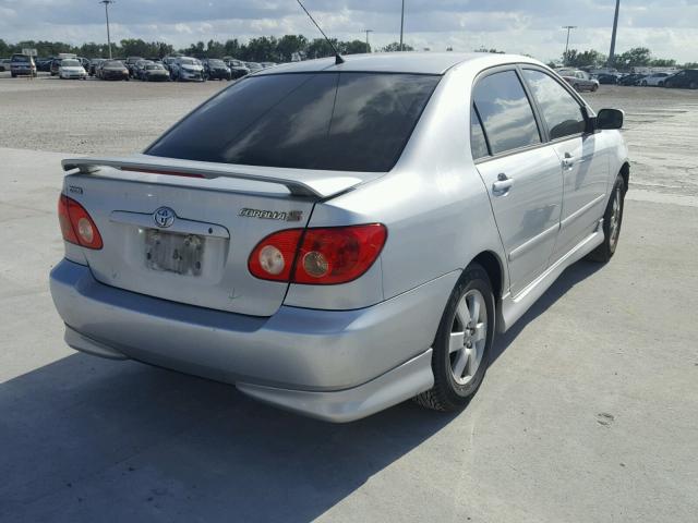 1NXBR32E97Z910544 - 2007 TOYOTA COROLLA CE SILVER photo 4