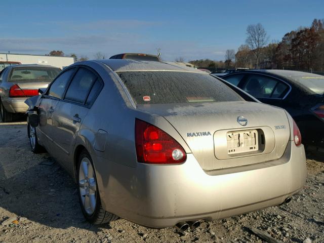 1N4BA41EX6C845345 - 2006 NISSAN MAXIMA SE GOLD photo 3