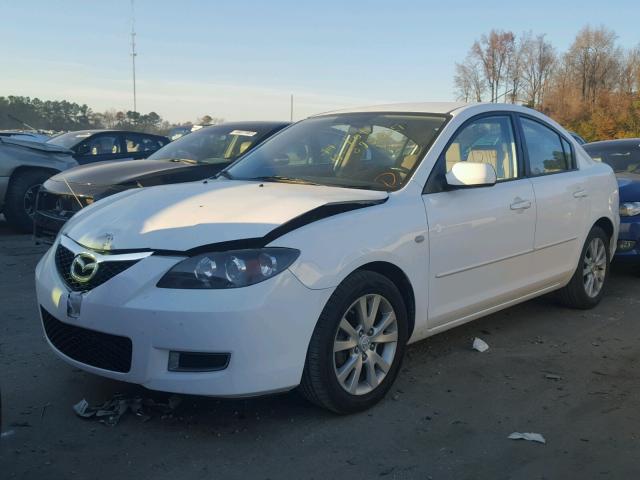 JM1BK32F981854254 - 2008 MAZDA 3 I SILVER photo 2