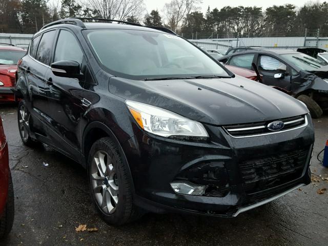 1FMCU9H92DUB40683 - 2013 FORD ESCAPE SEL BLACK photo 1