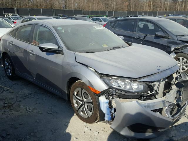 19XFC2F53HE035327 - 2017 HONDA CIVIC LX SILVER photo 1