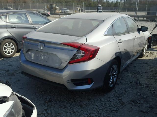 19XFC2F53HE035327 - 2017 HONDA CIVIC LX SILVER photo 4