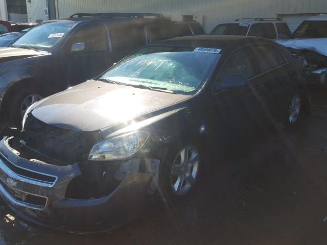 1G1ZB5E12BF120889 - 2011 CHEVROLET MALIBU LS ნაცრისფერი ფოტო 2
