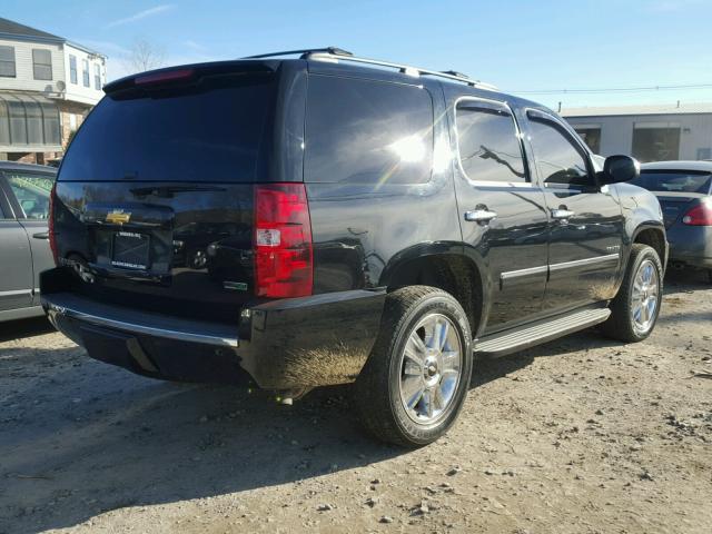 1GNUKCE00AR271778 - 2010 CHEVROLET TAHOE K150 BLACK photo 4