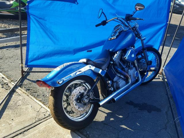 1HD1BHY15YY067621 - 2000 HARLEY-DAVIDSON FXST BLUE photo 4