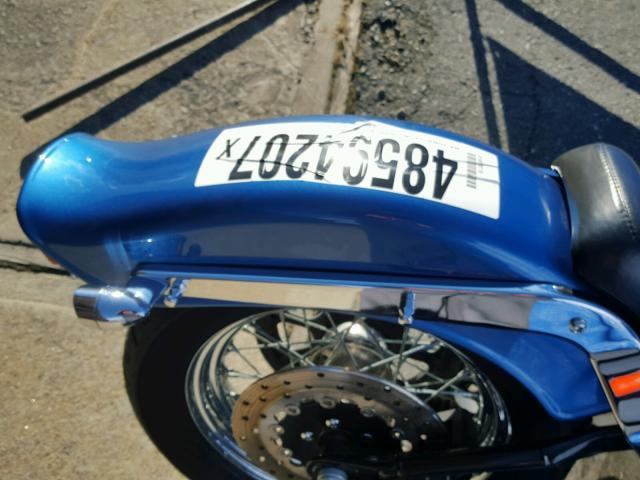 1HD1BHY15YY067621 - 2000 HARLEY-DAVIDSON FXST BLUE photo 6