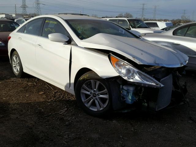 5NPEB4AC3BH168267 - 2011 HYUNDAI SONATA GLS WHITE photo 1