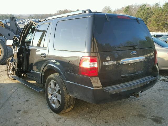 1FMJU1K57AEA24934 - 2010 FORD EXPEDITION BLACK photo 3