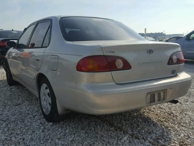 1NXBR12E11Z524874 - 2001 TOYOTA COROLLA CE SILVER photo 3