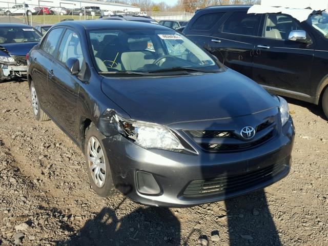 2T1BU4EE8CC882196 - 2012 TOYOTA COROLLA BA GRAY photo 1